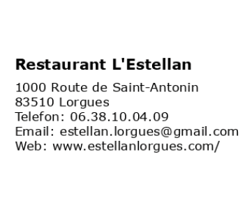 Restaurant L’Estellan